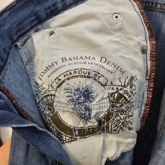 Tommy Bahama Classic Fit Jeans Men's 38 x 32 (Actual 36x31") Soft Cotton Tencel - Picture 7 of 11